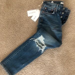 Grlfrnd denim The Karolina High-Rise